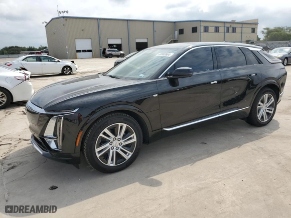 2024 Cadillac LYRIQ Tech with VIN 1GYKPMRK4RZ110214, listed as a Copart auction lot 68980664 with 0 mi miles and Salvage Title. Bid and sale history available at carsss.com. Image 1.