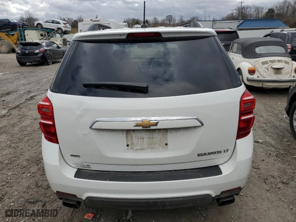 2016 Chevrolet Equinox LT with VIN 2GNFLFE36G6153272, listed as a Copart auction lot 47939475 with 125,191 mi miles and Salvage Title. Bid and sale history available at carsss.com. Image 6.