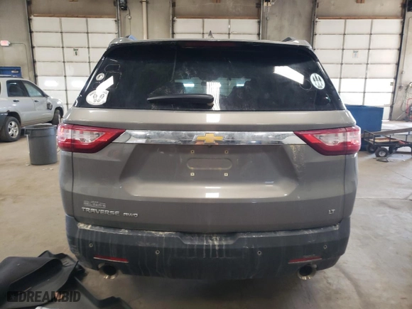 2019 Chevrolet Traverse LT Leather with VIN 1GNEVHKW6KJ249799, listed as a Copart auction lot 47647805 with 116,809 mi miles and Non Repairable. Bid and sale history available at carsss.com. Image 6.