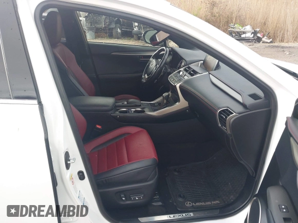 2017 Lexus NX with VIN JTJBARBZ3H2110771, listed as a IAAI auction lot 41961883 with 62,240 mi miles. Bid and sale history available at carsss.com. Image 5.