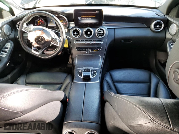 2015 Mercedes-Benz C-Class C 400 with VIN 55SWF6GB3FU016012, listed as a Copart auction lot 86436924 with 112,155 mi miles and Salvage Title. Bid and sale history available at carsss.com. Image 8.