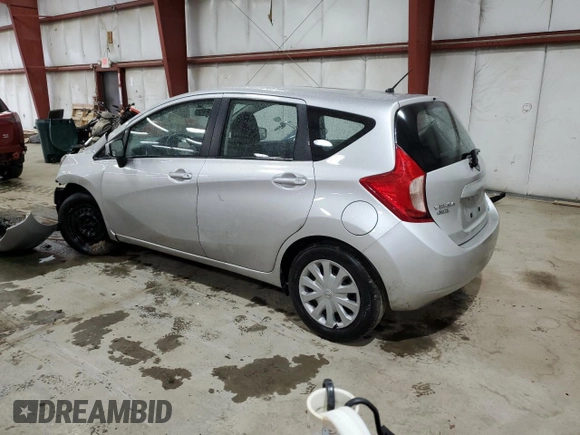2015 Nissan Note S with VIN 3N1CE2CP7FL399569, listed as a Copart auction lot 58712605 with 131,049 mi miles and Salvage title. Bid and sale history available at DreamBid. Image 2.