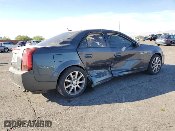 2007 Cadillac CTS with VIN 1G6DP577970193033, listed as a Copart auction lot 75684544 with 0 mi miles and Salvage Title. Bid and sale history available at carsss.com. Image 3.