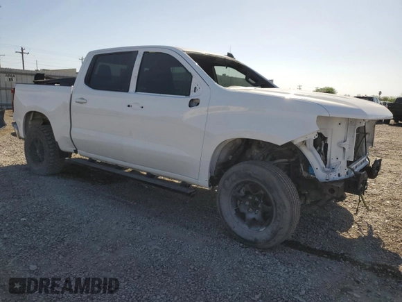 2020 Chevrolet Silverado 1500 LT with VIN 3GCPWCED1LG204770, listed as a Copart auction lot 48547275 with 0 mi miles and Salvage Title. Bid and sale history available at carsss.com. Image 4.