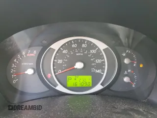 2007 Hyundai Tucson SE with VIN KM8JN12D47U665560, listed as a Copart auction lot 81152933 with 161,090 mi miles and Salvage Title. Bid and sale history available at carsss.com. Image 9.