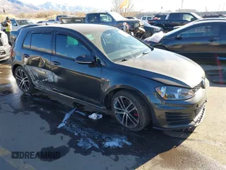 2017 Volkswagen Golf GTI S with VIN 3VW5T7AU0HM063368, listed as a IAAI auction lot 41074433 with 74,179 mi miles. Bid and sale history available at carsss.com. Image 1.