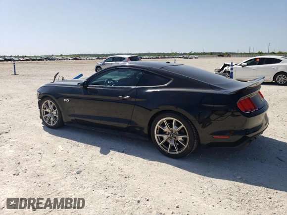 2015 Ford Mustang GT with VIN 1FA6P8CF6F5391404, listed as a Copart auction lot 52800315 with 98,758 mi miles and Salvage Title. Bid and sale history available at carsss.com. Image 2.