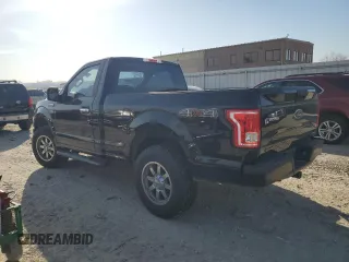 2016 Ford F-150 XL with VIN 1FTMF1E85GKE85982, listed as a Copart auction lot 48509215 with 108,171 mi miles and Salvage title. Bid and sale history available at DreamBid. Image 2.