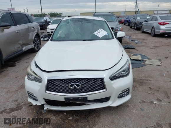 2017 Infiniti Q50 3.0t Premium with VIN JN1EV7AP9HM732825, listed as a IAAI auction lot 41908792 with 102,661 mi miles. Bid and sale history available at carsss.com. Image 12.