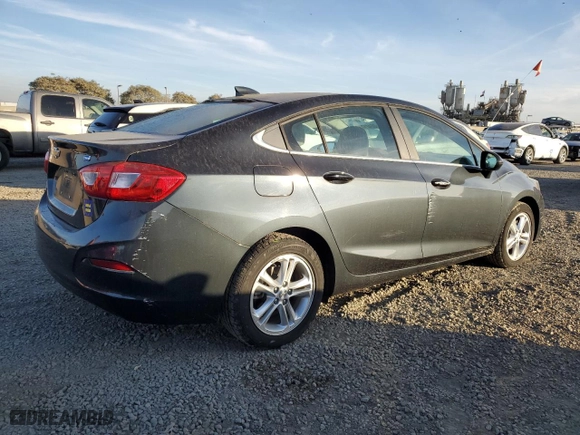 2017 Chevrolet Cruze LT with VIN 1G1BH5SE1H7244050, listed as a Copart auction lot 86421704 with 48,839 mi miles and Clean Title. Bid and sale history available at carsss.com. Image 3.