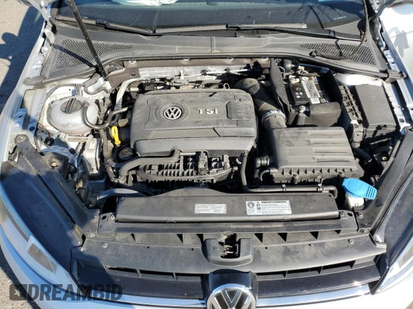 2017 Volkswagen Golf SportWagen S with VIN 3VWC17AU9HM511376, listed as a Copart auction lot 76780114 with 16,480 mi miles and Salvage Title. Bid and sale history available at carsss.com. Image 11.