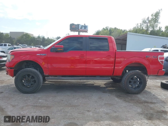 2011 Ford F-150 XLT with VIN 1FTFW1ET3BFC64671, listed as a IAAI auction lot 40610978 with 161,997 mi miles. Bid and sale history available at carsss.com. Image 15.