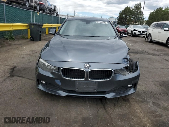 2015 BMW 3 Series 320i xDrive with VIN WBA3C3G58FNS73929, listed as a Copart auction lot 57591425 with 83,654 mi miles and Salvage title. Bid and sale history available at DreamBid. Image 5.