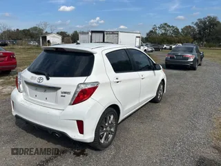 2012 Toyota Yaris L with VIN JTDKTUD36CD523080, listed as a Copart auction lot 44404985 with 134,041 mi miles and Clean Title. Bid and sale history available at carsss.com. Image 4.