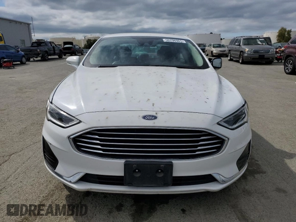2019 Ford Fusion SEL with VIN 3FA6P0CD0KR254126, listed as a Copart auction lot 50796965 with 72,179 mi miles and Salvage Title. Bid and sale history available at carsss.com. Image 5.