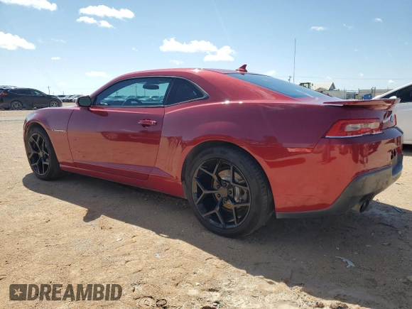 2014 Chevrolet Camaro LT z VIN 2G1FC1E38E9132973, wystawiony jako Copart lot #55638105 z przebiegiem 40 895 mil mil oraz Szkoda całkowita • Salvage title. Historia ofert i sprzedaży dostępna na DreamBid. Obrazek 2.