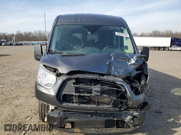 2016 Ford Transit XL with VIN 1FBAX2CG0GKA01270, listed as a Copart auction lot 46276735 with Not provided miles and Salvage title. Bid and sale history available at DreamBid. Image 5.