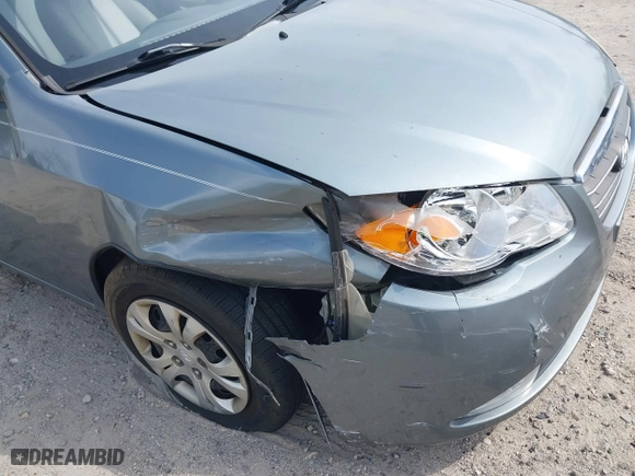 2009 Hyundai Elantra GLS with VIN KMHDU46D79U825123, listed as a IAAI auction lot 41844256 with 1 mi miles. Bid and sale history available at carsss.com. Image 6.