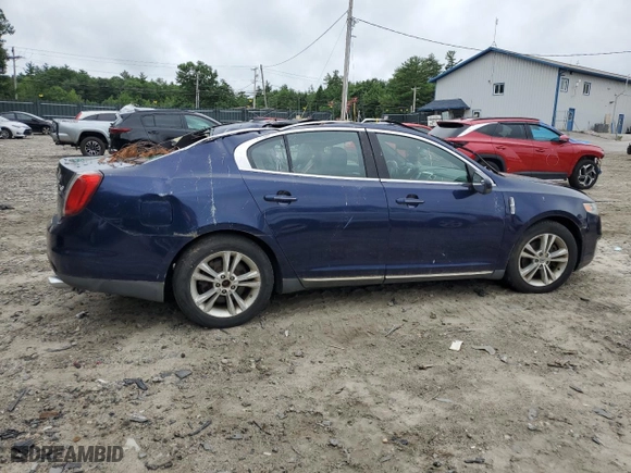 2011 Lincoln MKS with VIN 1LNHL9ER8BG606464, listed as a Copart auction lot 62649624 with 0 mi miles and Salvage Title. Bid and sale history available at carsss.com. Image 3.
