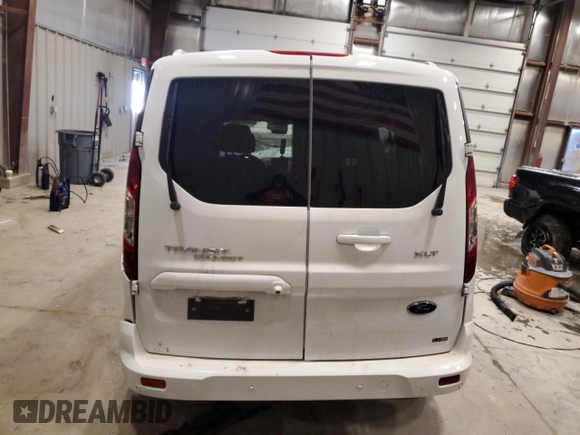 2019 Ford Transit Connect XLT with VIN NM0GS9F23K1406175, listed as a Copart auction lot 50391135 with 6,017 mi miles and Non repairable. Bid and sale history available at DreamBid. Image 6.