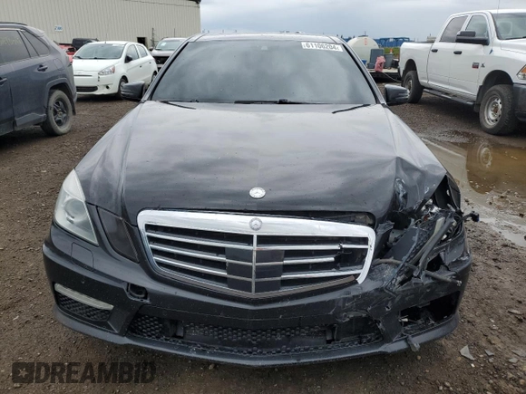 2011 Mercedes-Benz E 63 AMG with VIN WDDHF7HB8BA432130, listed as a Copart auction lot 61106204 with 165,952 mi miles and Salvage title. Bid and sale history available at DreamBid. Image 5.