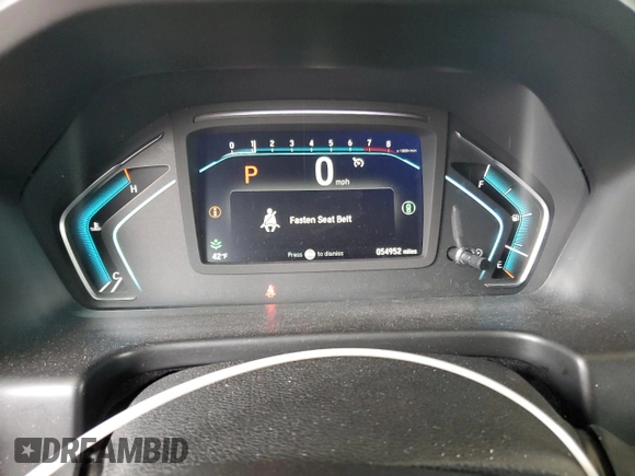 2022 Honda Odyssey Touring with VIN 5FNRL6H85NB023052, listed as a Copart auction lot 50884735 with 54,952 mi miles and Salvage Title. Bid and sale history available at DreamBid. Image 9.