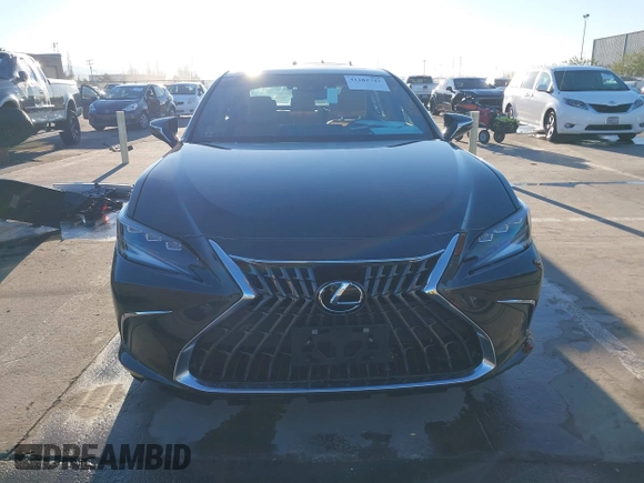 2025 Lexus ES with VIN 58ADA1C11SU059356, listed as a IAAI auction lot 41282747 with 96 mi miles. Bid and sale history available at carsss.com. Image 13.
