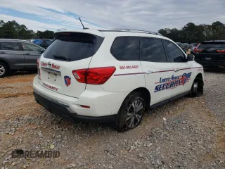 2017 Nissan Pathfinder S with VIN 5N1DR2MN1HC674107, listed as a Copart auction lot 88501435 with 113,303 mi miles and Salvage Title. Bid and sale history available at DreamBid. Image 3.
