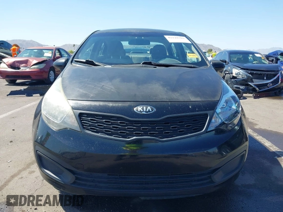 2014 Kia Rio LX with VIN KNADM4A39E6364490, listed as a IAAI auction lot 42128702 with 130,981 mi miles and . Bid and sale history available at DreamBid. Image 13.