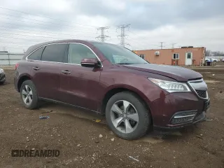 2014 Acura MDX z VIN 5FRYD4H28EB030178, wystawiony jako Copart lot #52389515 z przebiegiem Nie podano mil oraz Szkoda całkowita • Salvage title. Historia ofert i sprzedaży dostępna na DreamBid. Obrazek 4.