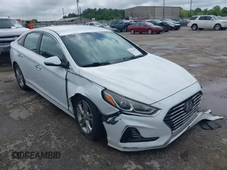2018 Hyundai Sonata SEL with VIN 5NPE34AF8JH598317, listed as a IAAI auction lot 42214605 with 106,939 mi miles and . Bid and sale history available at carsss.com. Image 1.