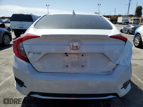 2019 Honda Civic Sedan EX with VIN 19XFC1F38KE204953, listed as a Copart auction lot 48982815 with 99,231 mi miles and Salvage Title. Bid and sale history available at carsss.com. Image 6.