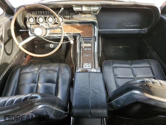 1966 Ford Thunderbird with VIN 6Y87Q106158, listed as a Copart auction lot 73589014 with 73,102 mi miles and Clean Title. Bid and sale history available at DreamBid. Image 8.