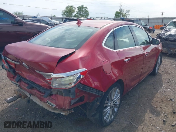 2012 Buick Verano Group with VIN 1G4PS5SK5C4190293, listed as a IAAI auction lot 42026800 with 147,989 mi miles and . Bid and sale history available at DreamBid. Image 4.