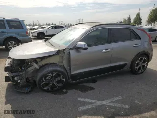 2023 Kia Niro SX Touring with VIN KNDCT3LE2P5042275, listed as a Copart auction lot 73018274 with 50,271 mi miles and Salvage Title. Bid and sale history available at carsss.com. Image 1.