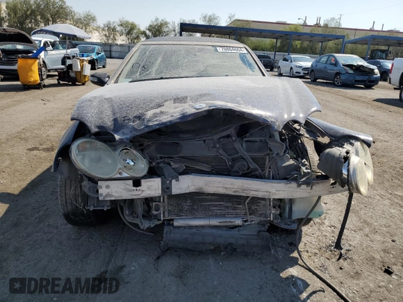2006 Mercedes-Benz CLK-Class 3.5L with VIN WDBTK56G66T068124, listed as a Copart auction lot 70804604 with 205,892 mi miles and Salvage Title. Bid and sale history available at carsss.com. Image 5.