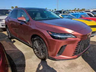 2023 Lexus RX with VIN 2T2BAMBA0PC006735, listed as a Copart auction lot 73767324 with Not Provided miles and Salvage Title. Bid and sale history available at carsss.com. Image 4.