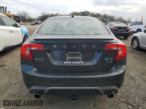 2015 Volvo S60 T6 R-Design Platinum with VIN YV1902TS7F1342056, listed as a Copart auction lot 79418384 with 224,403 mi miles and Salvage Title. Bid and sale history available at carsss.com. Image 6.
