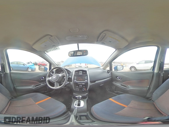 2015 Nissan Note SR with VIN 3N1CE2CP3FL434107, listed as a Copart auction lot 46054065 with 46,183 mi miles and Salvage title. Bid and sale history available at DreamBid. Image 12.
