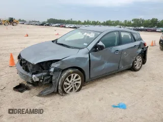2012 Mazda 3 i Touring with VIN JM1BL1L70C1580749, listed as a Copart auction lot 58774145 with 147,890 mi miles and Salvage title. Bid and sale history available at DreamBid. Image 1.