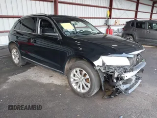 2014 Audi Q5 Premium with VIN WA1CFAFP0EA046414, listed as a IAAI auction lot 42422790 with 160,041 mi miles and . Bid and sale history available at DreamBid. Image 1.