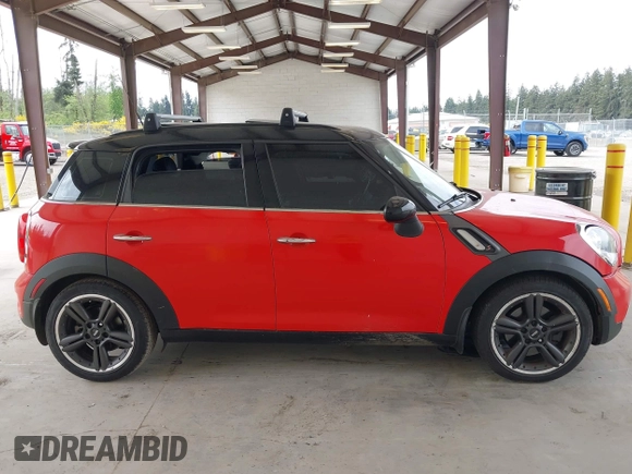 2012 MINI Countryman S with VIN WMWZC5C51CWL56989, listed as a IAAI auction lot 42195253 with 105,750 mi miles and . Bid and sale history available at DreamBid. Image 14.