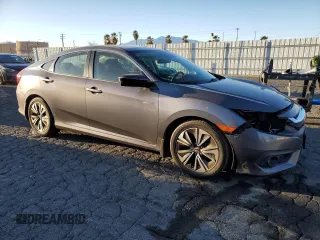 2017 Honda Civic Sedan EX-T with VIN 2HGFC1F49HH652688, listed as a Copart auction lot 87922535 with 108,071 mi miles and Salvage Title. Bid and sale history available at carsss.com. Image 4.