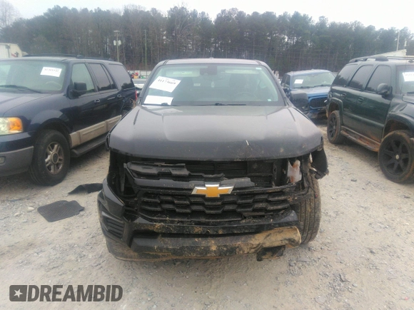 2021 Chevrolet Colorado 2WD LT with VIN 1GCHSCEA4M1256299, listed as a IAAI auction lot 41173669 with 90,969 mi miles and . Bid and sale history available at DreamBid. Image 12.