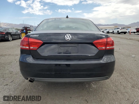 2013 Volkswagen Passat SE с VIN 1VWBH7A36DC062121, выставлен на аукционе Copart как лот 63280065 с пробегом 132 073 миль миль и Списание • Salvage title. История ставок и продаж доступна на DreamBid. Изображение 6.
