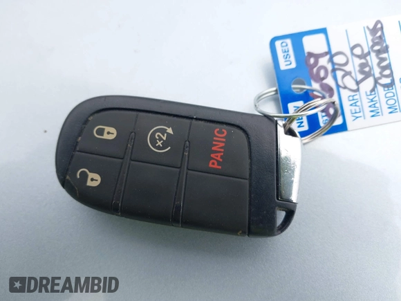 2020 Jeep Compass Latitude with VIN 3C4NJDBB5LT209864, listed as a IAAI auction lot 41793397 with 95,018 mi miles and . Bid and sale history available at DreamBid. Image 11.