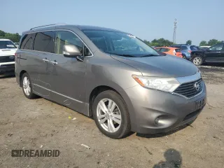 2015 Nissan Quest SV z VIN JN8AE2KP3F9129029, wystawiony jako Copart lot #60568735 z przebiegiem 122 641 mil mil oraz Szkoda całkowita • Salvage title. Historia ofert i sprzedaży dostępna na DreamBid. Obrazek 4.