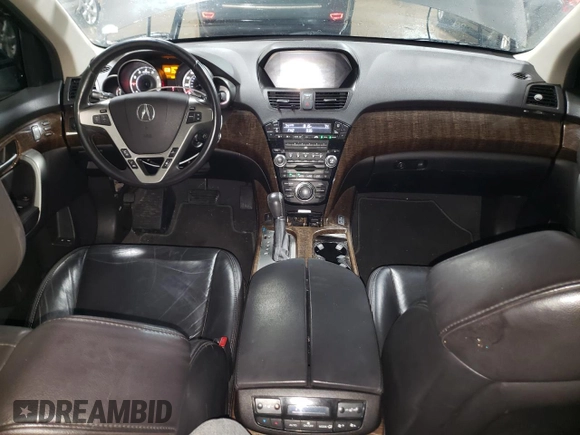 2012 Acura MDX Tech/Entertainment Pkg with VIN 2HNYD2H49CH515065, listed as a Copart auction lot 47476025 with 156,894 mi miles and Salvage Title. Bid and sale history available at carsss.com. Image 8.