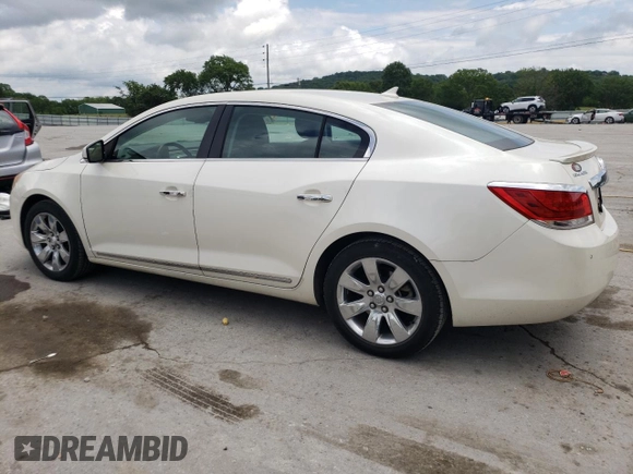 2011 Buick LaCrosse CXL with VIN 1G4GC5EC6BF154956, listed as a Copart auction lot 58266855 with 74,247 mi miles and Salvage title. Bid and sale history available at DreamBid. Image 2.