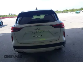 2021 Infiniti QX50 Luxe with VIN 3PCAJ5BA2MF112939, listed as a IAAI auction lot 42191494 with 25,076 mi miles and . Bid and sale history available at DreamBid. Image 16.